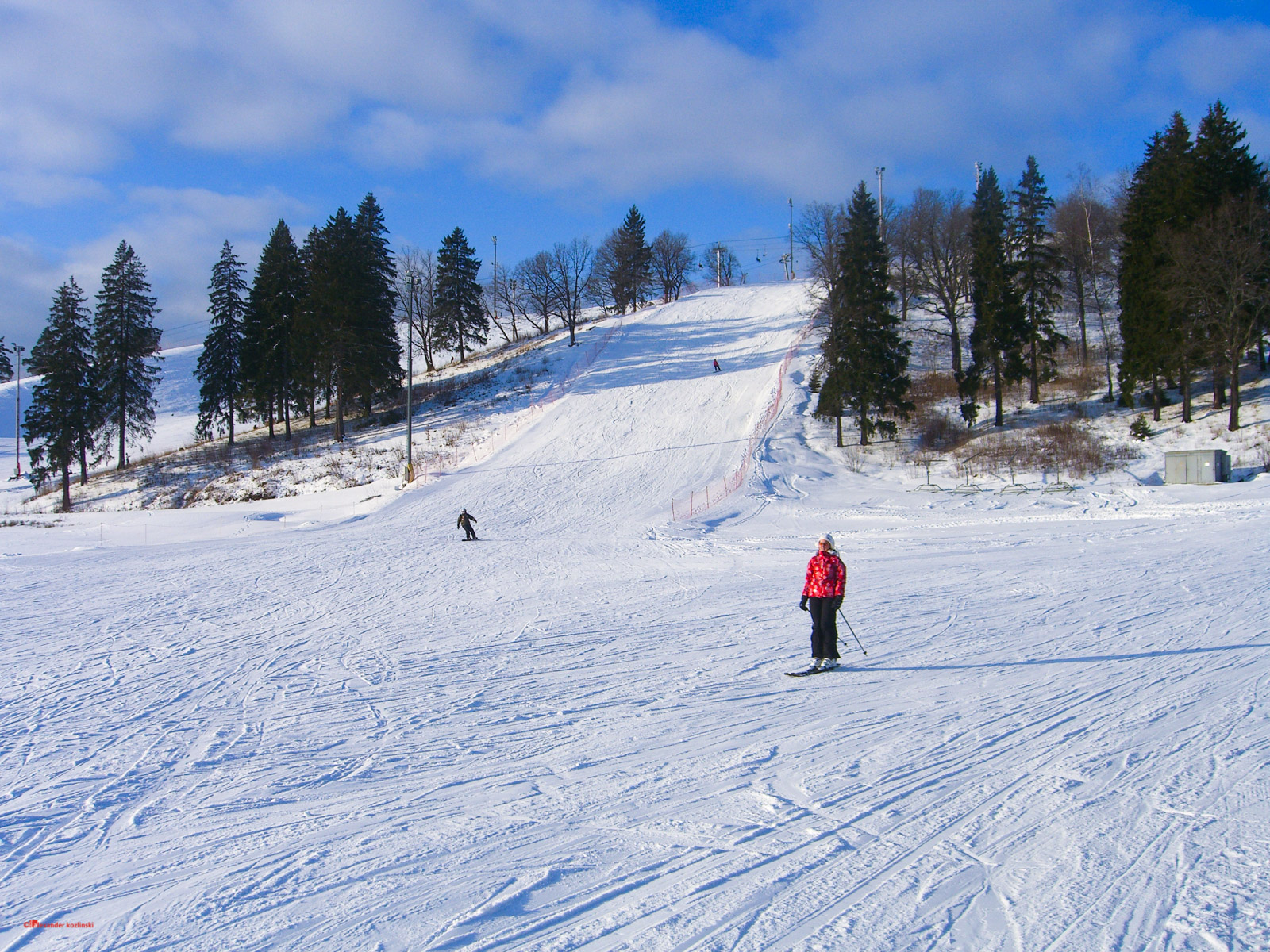 Skiing in Sorochany
