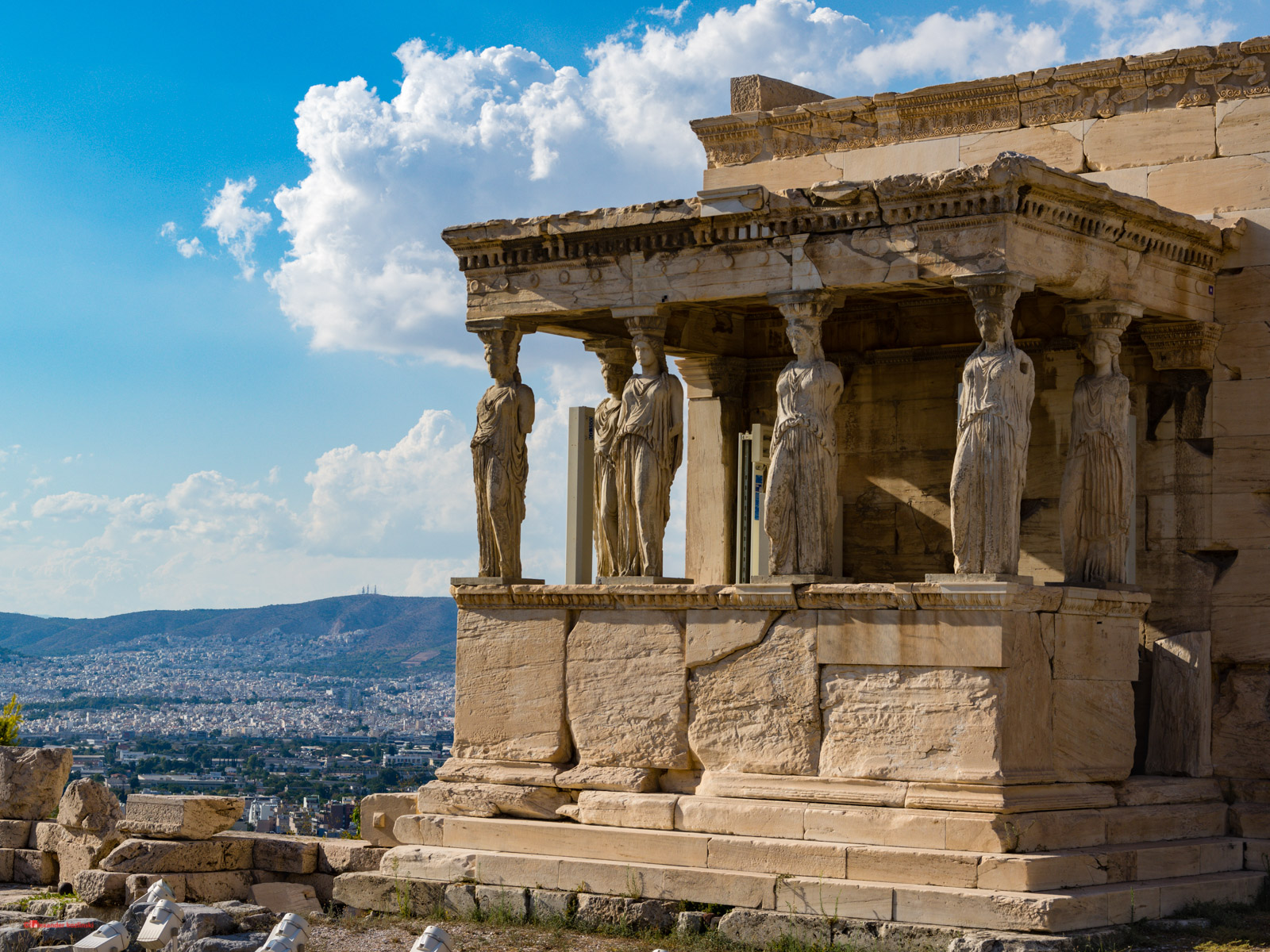 The Porch of the Caryatids, Erechtheion Temple