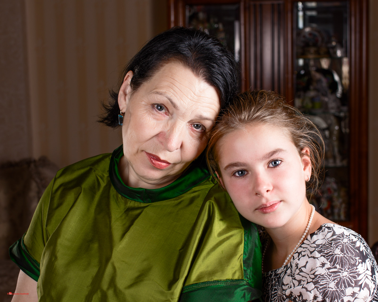 Анна с бабушкой