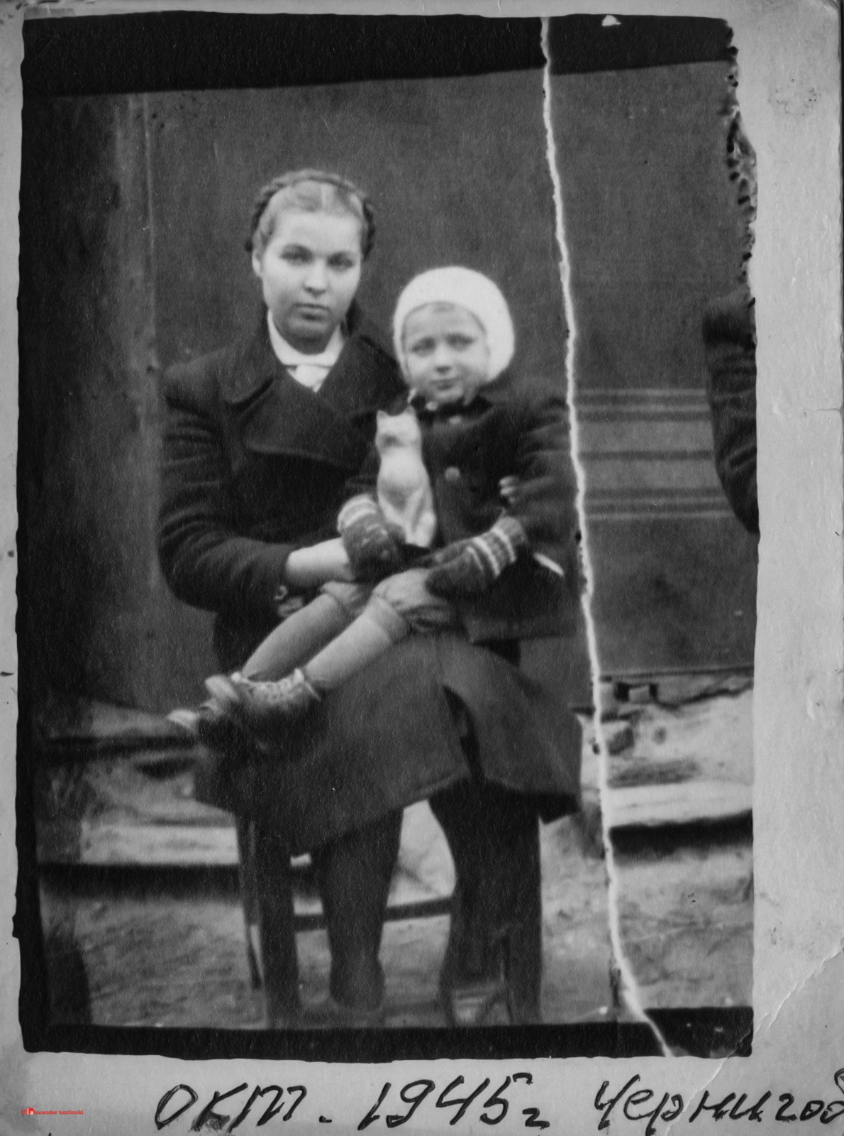 Мама, Валентина Фёдоровна, с сыном